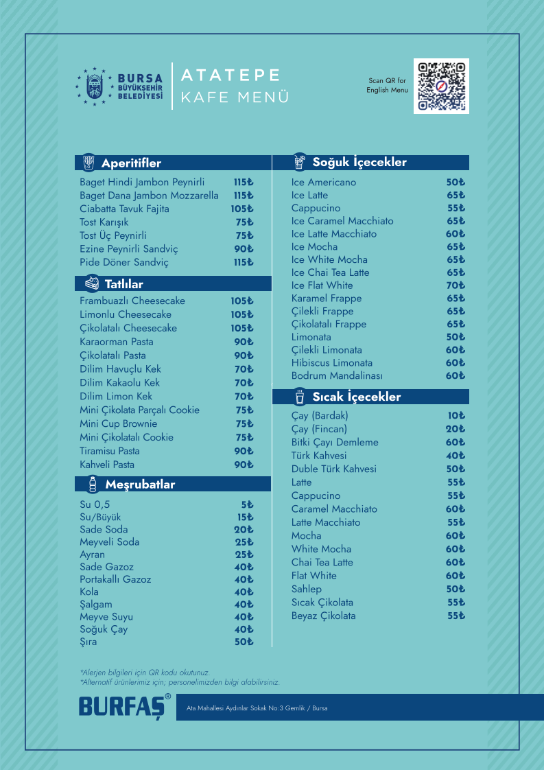 Menu Büyükşehir Gemlik Atatepe Sosyal Tesisi-1